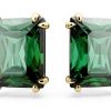Swarovski Stilla Orecchini Zirconi Verdi Oro Donna