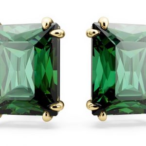 Swarovski Stilla Orecchini Zirconi Verdi Oro Donna