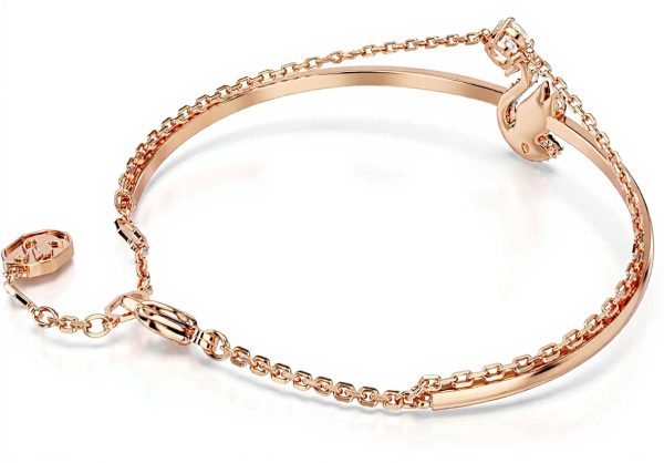 Bracciale Swarovski Cigno Cristalli Pavé Donna