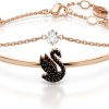 Bracciale Swarovski Cigno Cristalli Pavé Donna