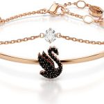 Bracciale Swarovski Cigno Cristalli Pavé Donna