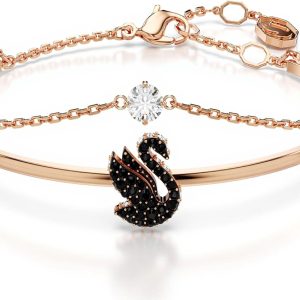 Bracciale Swarovski Cigno Cristalli Pavé Donna