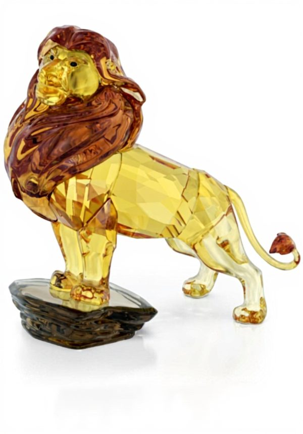 Swarovski The Lion King Mufasa Crystal Collectible Statue