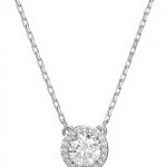 Pendente Swarovski Una Angelic Collana Donna Rodio Pavé