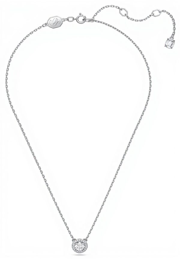 Pendente Swarovski Una Angelic Collana Donna Rodio Pavé