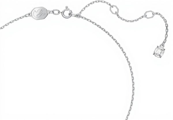 Pendente Swarovski Una Angelic Collana Donna Rodio Pavé