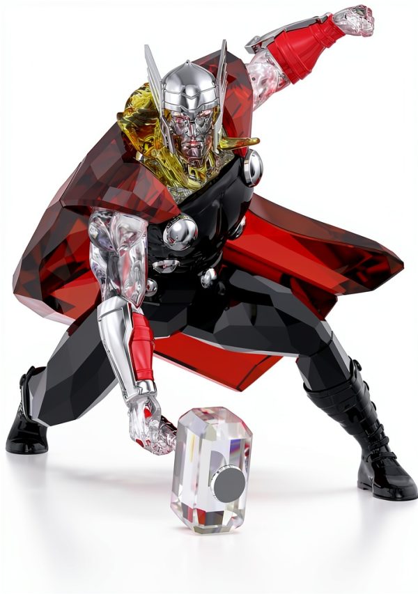 Swarovski Marvel Thor statuina collezione cristallo