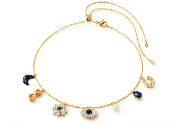 Collana Swarovski Symbolica oro gioielli donna elegante