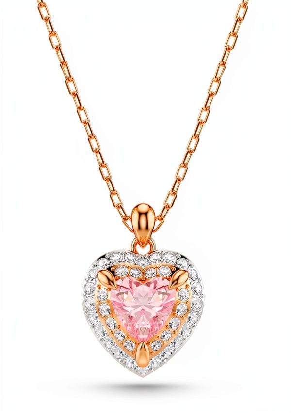 Ciondolo Swarovski Cuore Pavé Donne Gioielli Regalo