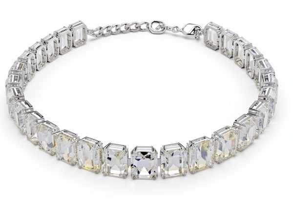 Collana Swarovski Millenia cristalli taglio Octagon donna