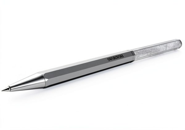 Swarovski Penna a sfera Crystalline ottagonale cromata