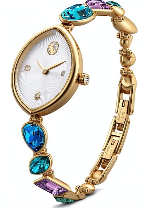 Orologio Swarovski Donna Cristallo Pile Incluse Modello-5