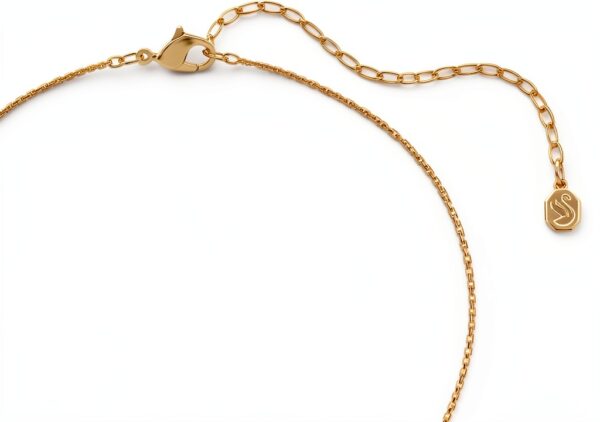 Collana Hyperbola Swarovski oro cristalli design circolare-3