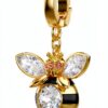 Swarovski Charm Ciondolo Oro Placcato Ape Anguria Idyllia-1
