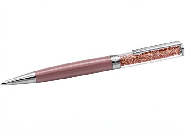 Swarovski Penna a sfera Crystalline Rosa Cromato Scrittura