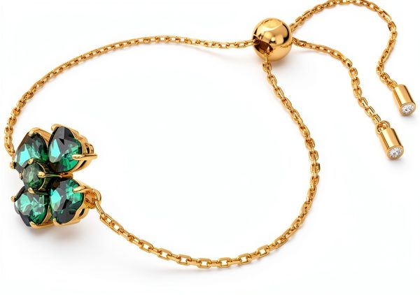 Swarovski Idyllia bracciale donna gioielli cristalli oro