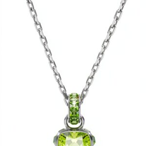 Swarovski ciondolo birthstone pietra portafortuna donna-0
