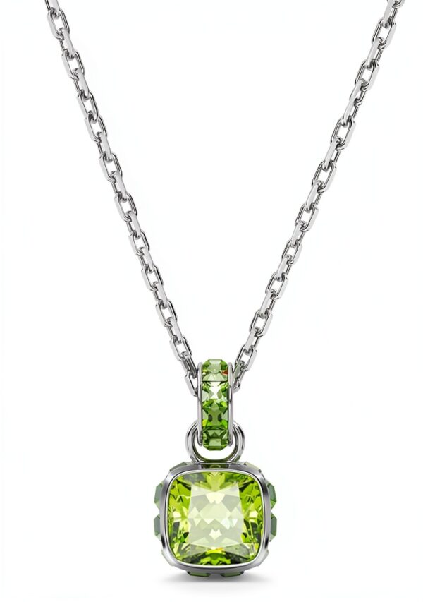 Swarovski ciondolo birthstone pietra portafortuna donna-0