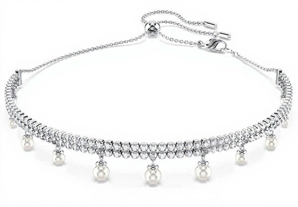 Swarovski Ariana Grande Girocollo Zirconi Perle Donne