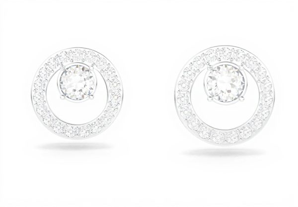 Swarovski Constella Orecchini Cristalli Rodio Donna Gioielli