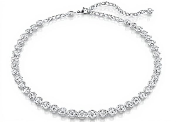 Collana Swarovski Imber cristalli tennis donna gioielli