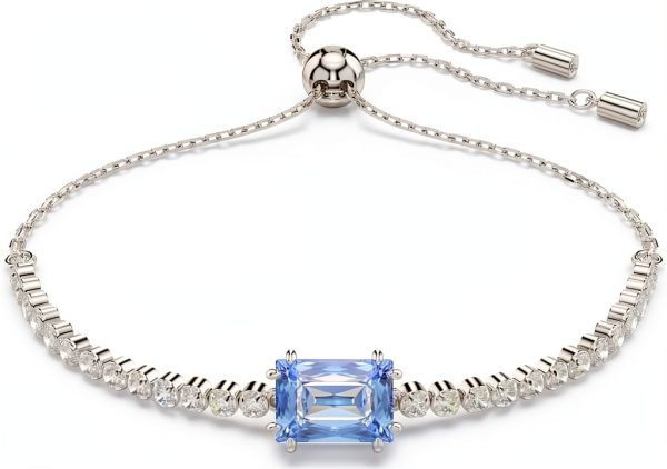Bracciale Tennis Swarovski Matrix Collezione Zirconia blu
