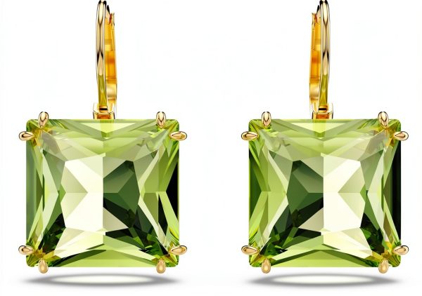Swarovski Millenia orecchini cristalli verdi donna gioielli