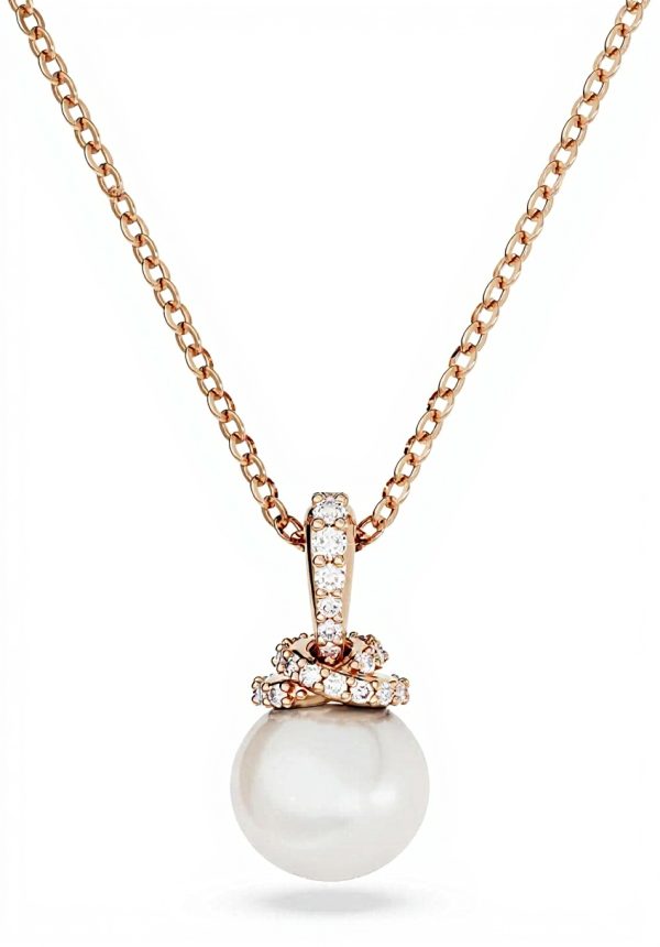 Collana Swarovski Originally perle cristallo zirconia pavé