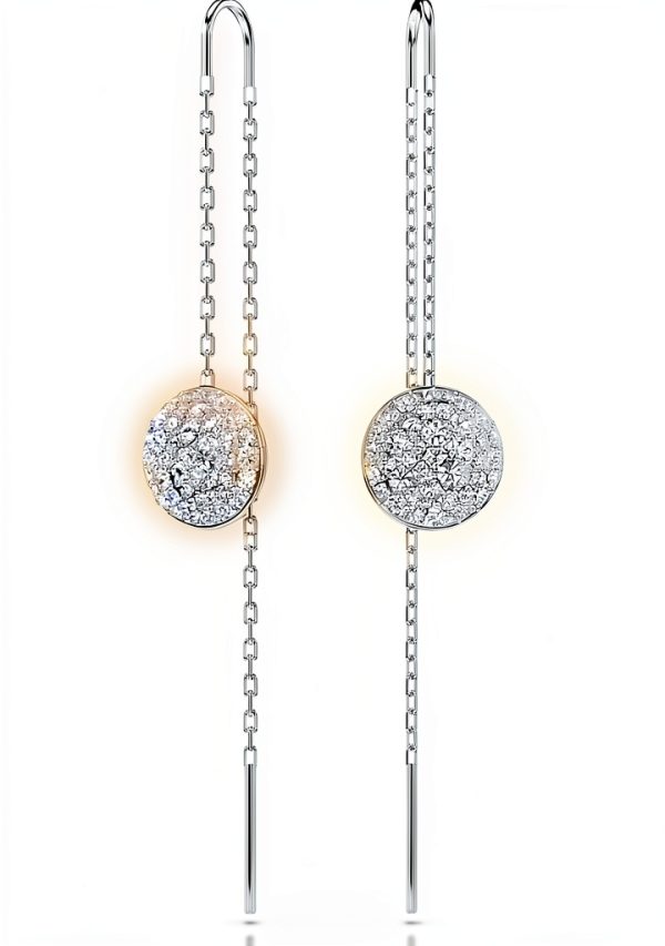 Swarovski Sublima Orecchini Cristallo Donne Gioielli Moda