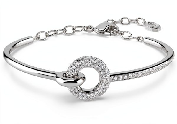 Bracciale Swarovski Dextera Cristalli Cry Design Metallo