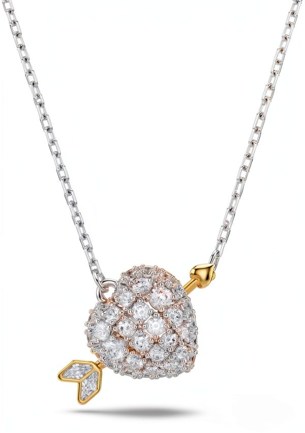 Pendente Swarovski Idyllia Cuore Zirconia Donne Gioielli