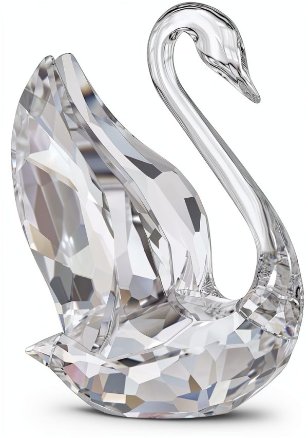 Swarovski Signum Cigno Piccolo decorazione cristallo