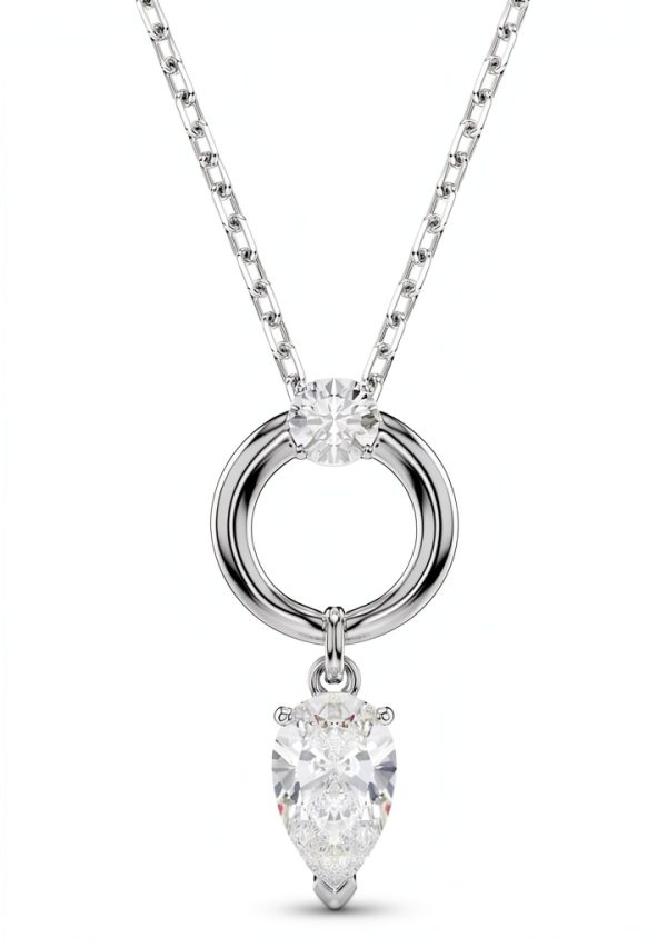 Swarovski Mesmera ciondolo zirconi placcato rodio donna